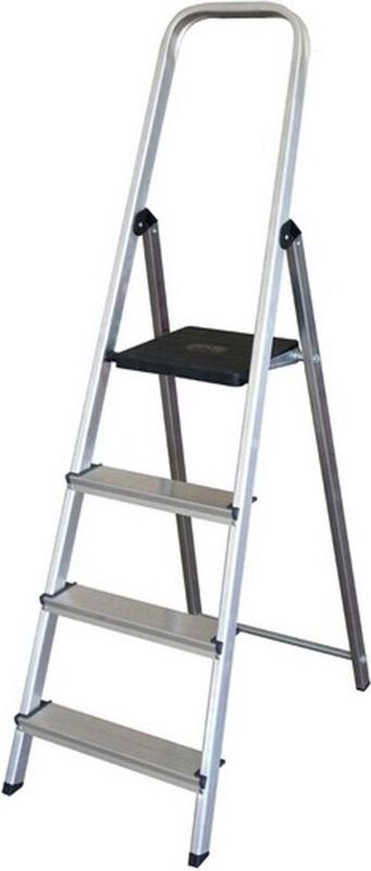 Opvouwbare ladder met 4 tredes (152 x 42,5 x 12 cm)