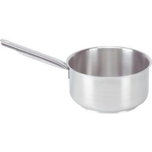 Pujadas Steelpan 1,0 ltr roestvrijstaal