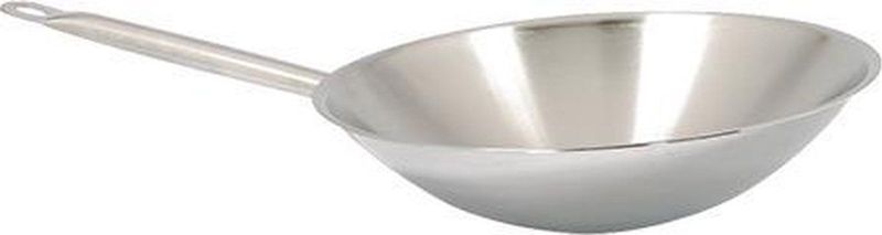 Wok Ø36cm - 5,5 Liter - Pujadas - RVS 720085 - Horeca & Professioneel