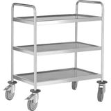 Serveerwagen - Zwart - Metaal