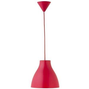 Els Banys Hanglamp Pop, PVC, rood, 26 x 21 cm