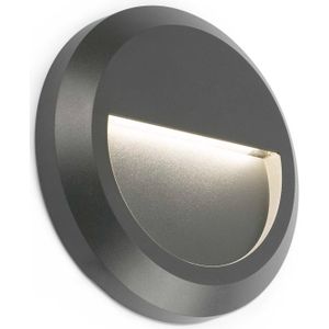 FARO BARCELONA Ronde LED outdoor wandlamp Grant