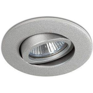 Faro Barcelona Kant 03060203 Inbouwlamp, 50 W, aluminium en staal, grijs