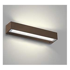 Faro Barcelona TACANA LED-wandlamp, bruin/oxide