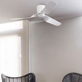 FARO - PEMBA - Plafondventilator - Wit - Met Afstandsbediening