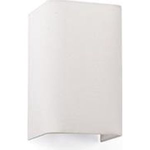 FARO - BARCELONA - Wandlamp - Crème / Amber - Textiel - Modern