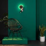 Wandlamp - Modern - Zwart - Staal