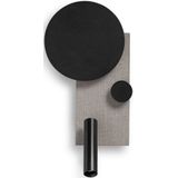 Wandlamp - Modern - Zwart - Staal