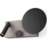 Wandlamp - Modern - Zwart - Staal