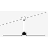 FARO - 33509DC - Plafondventilator - Chroom/Hout - Diameter 107 cm