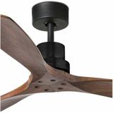 FARO - 33516DC - Plafond Ventilator - Zwart/Bruin - Design met Afstandsbediening