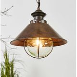 FARO BARCELONA Hanglamp Nautica in antieke look, 26 cm