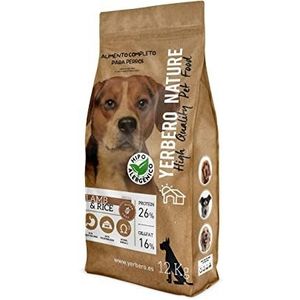 Yerbero Nature Lamb & Rice sans gluten hypoallergénique pour chiens 12 kg