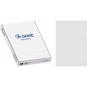 Dohe 100 stuks 90590 glazen hoezen, klapdeksels, glazen hoezen, glazen hoezen, 100 stuks