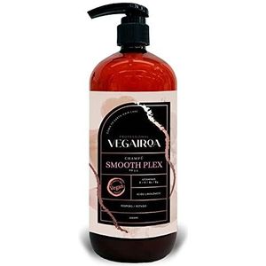 VEGAIROA - Smooth Plex shampoo - gladmakende shampoo - vochtinbrengend en voedend - antikroes - vitaminen en mineralen - perfect na het steilen - veganistische professionele haarbehandeling - 1000ml