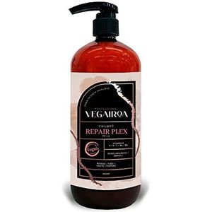VEGAIROA - Repair Plex shampoo - Shampoo voor extreme herstelling - hydraterend en voedend - antikroes - vitaminen en mineralen - veganistische professionele haarbehandeling - 1000ml