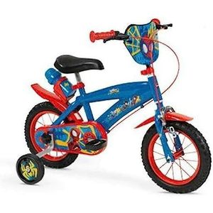Spiderman Huffy fiets, 12 inch (3/5 jaar)