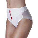 Janira - Naadloze Slip - Dames - Platbuikeffect - Comfortabele Semi-transparante Stof