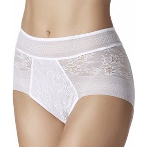 Janira - Slip - Wit - Kant - Zachte en Elastische Stof
