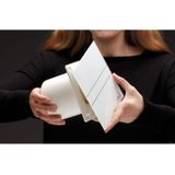 Sapho - Cata E - Badkamerventilator - Wit - 8 W - Kanaal 100 mm