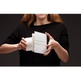 Cata - E-100 GBTH - Badkamer Ventilator - Zilver - Timer en Vochtsensor - 100 mm - 4W/8W