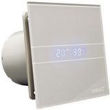 Badkamer ventilator cata e-100 gbth timer en vochtsensor 100 mm 4w/8w zilver