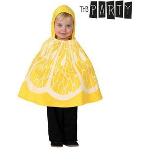 Th3 Party - Kostuum - Geel - 100% Polyester - Inclusief Jurk en Cape