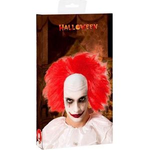 ATOSA Pruik Halloween Clown Orange Calvo