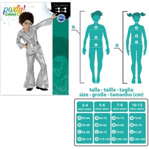 Boland - Holografisch heuptasje, retro, accessoire voor carnavalskleding, heuptasje, festival accessoire, carnaval, themafeest