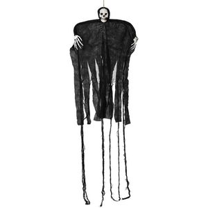 Halloween/horror thema hang decoratie spook/skelet - enge/griezelige pop - 100 cm