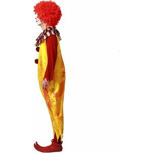 Clown kostuum met hoepel voor dames
