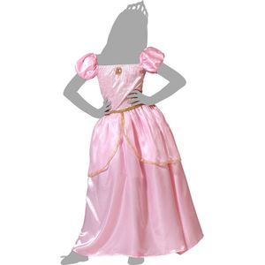 Atosa - Prinsessen Verkleed Jurk - Roze - Luxe Polyester
