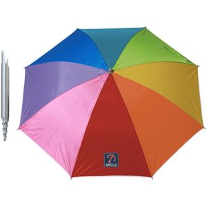 Parasol - Rainbow - 240cm - IJzer - Nylonspiraal - UPF50+