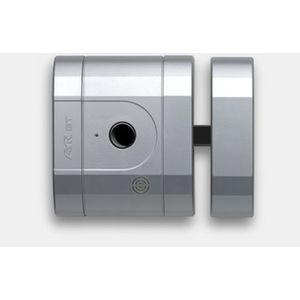 AYR Onzichtbaar elektronisch beveiligingsslot INT_Lock BT - matte chromen afwerking.