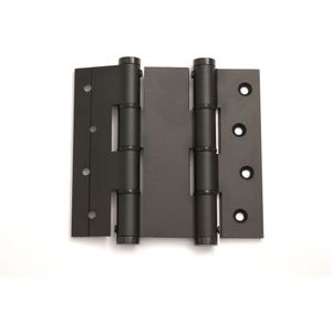 DX Justor Deurveerscharnier dubbelwerkend 180/40 mm aluminium zwart