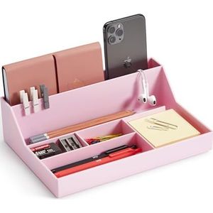 Miquelrius - Bureau-organizer, organizer, tafelblad, roze