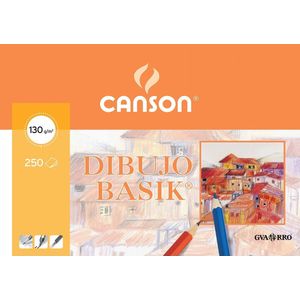 Canson - Basik Tekenpapier - Wit - A3 - 250 Lakens