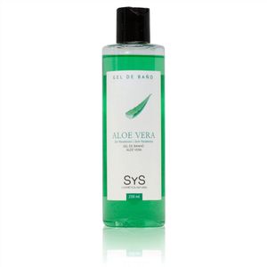 Sys Badgel Aloe Vera - Hydraterend & Versterkend - Voor Mannen & Vrouwen - Douchegel - Badschuim - 250ml