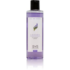 Sys Badgel Lavendel - Hydraterend & Versterkend - Voor Mannen & Vrouwen - Douchegel - Badschuim - 250ml