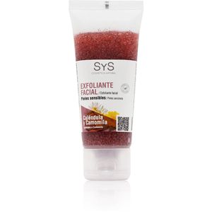Sys Gezichtsscrub Calendula & Kamille - Face Scrub - 100% Natuurlijk - Alle Huidtypes - 100ml - Scrub Gezicht