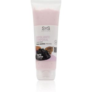 SyS Body Scrub Shea Butter & Caviar - Mannen & Vrouwen - Diepe Reiniging & Voeding - Gevoelige Huid - 250ml