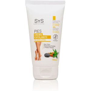 Sys Voet Scrub Aloe Vera - 100% Natuurlijk - Voetcreme - Alle Huidtypes - 150ml