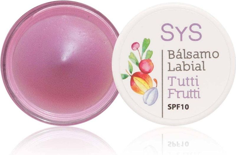 SyS - Lippenbalsem - Tutti Frutti - 15ml - 100% Natuurlijk - Hydraterend