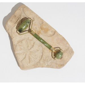 Sys Roller Gezichtsmassage - Jade Roller - 2 Stuks - Gezichtsverzorging - 100% Natuurlijk