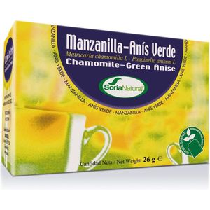Soria Natural - Manzanilla-Anis/Kamille Kruidenthee - Anijs 57% - Echte Kamille 43%