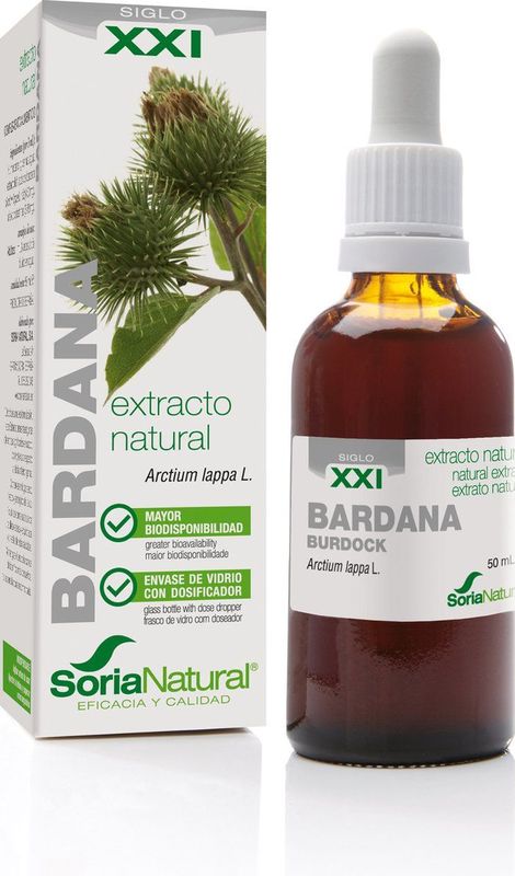 Soria Natural - Arctium Lappa Extract - Kruidenpreparaat - 100 ml - Gelyofiliseerd Extract