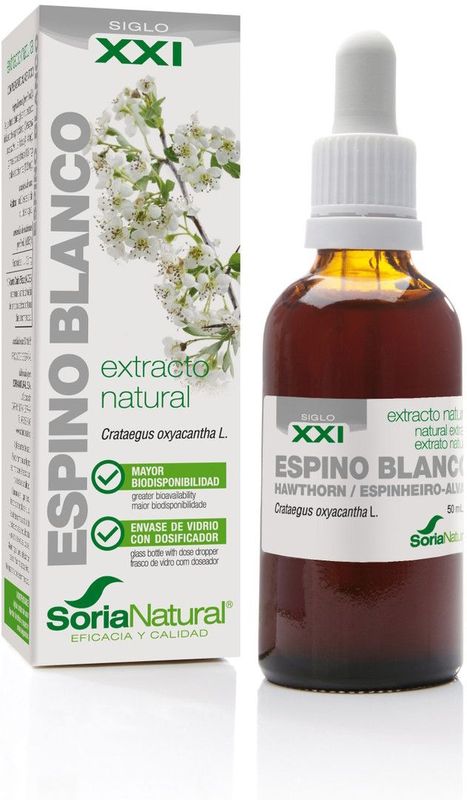 Soria Natural - Meidoornextract - 50 ml - Natuurlijk Kruidenextract