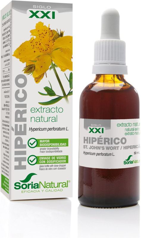 Hypericum Perforatum XXI - Kruidenpreparaat - 540 mg - Gelyofiliseerd Extract