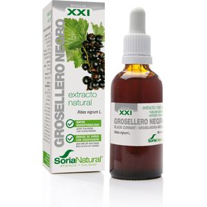 Soria Natural - Ribes Nigrum XXI - Kruidenpreparaat - Zwart - Gelyofiliseerd Extract