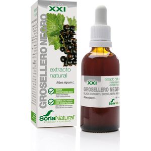 Soria Natural - Ribes Nigrum XXI - Kruidenpreparaat - Zwart - Gelyofiliseerd Extract